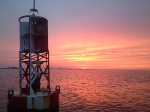 Sunset over the Ocean Gloucester
