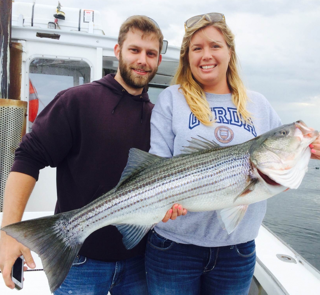 Deep Sea Fishing Gloucester MA: Striped Bass